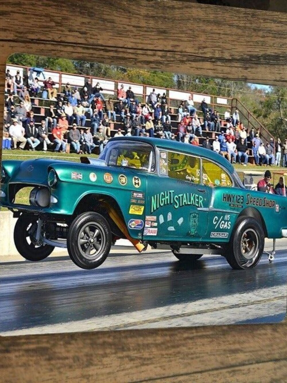 Night Stalker Hot Rod Gasser Mouse Pad